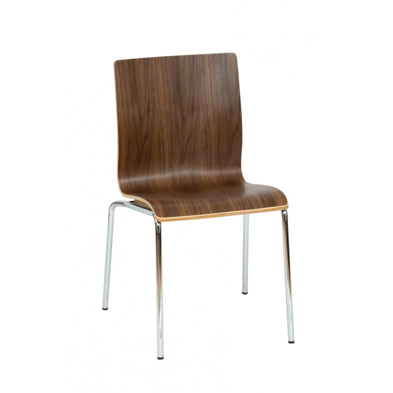 Hale Sidechair A Walnut_Chrome<br />Please ring <b>01472 230332</b> for more details and <b>Pricing</b> 